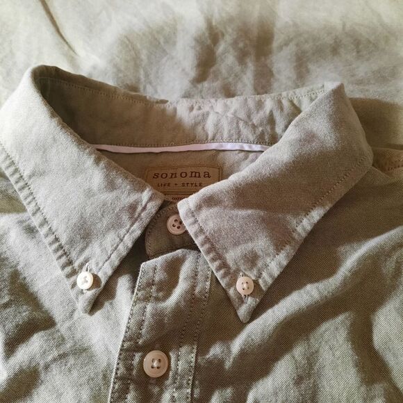 Sonoma shirt Men's XXL green light weight - Picture 3 of 8